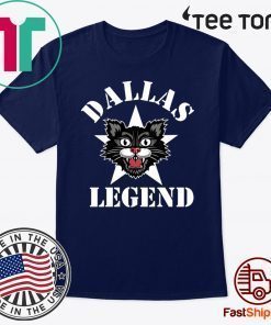 Dallas Football Black Cat Dallas Legend T-Shirt