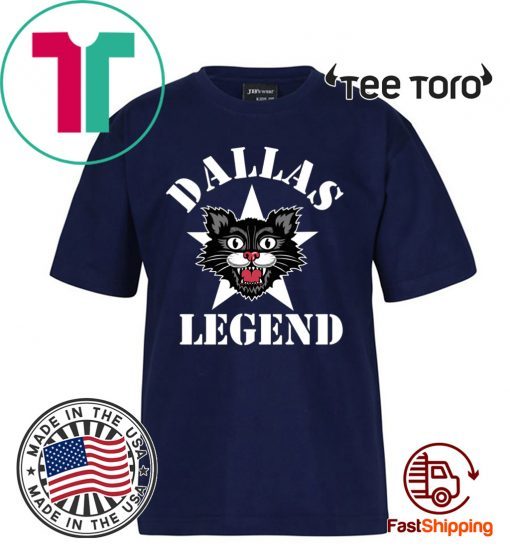 Dallas Football Black Cat Dallas Legend T-Shirt