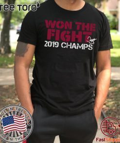 Dave Martinez, Won The Fight Shirt - Officially Licensed Tee Shirt