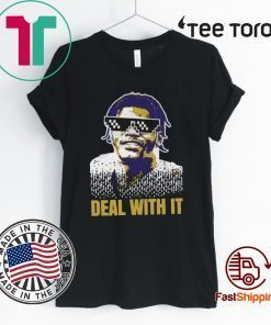 Deal With It Football Tee Shirt