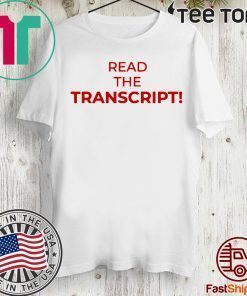 The Transcript Donald Trump Tee Shirts