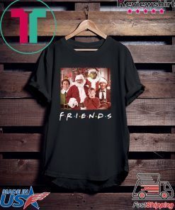 Friends tv show christmas movie characters shirt