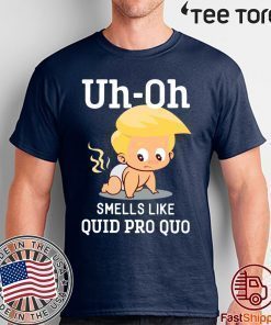 Funny Anti Trump Baby Quid Pro Quo Impeachment 2020 t-shirt