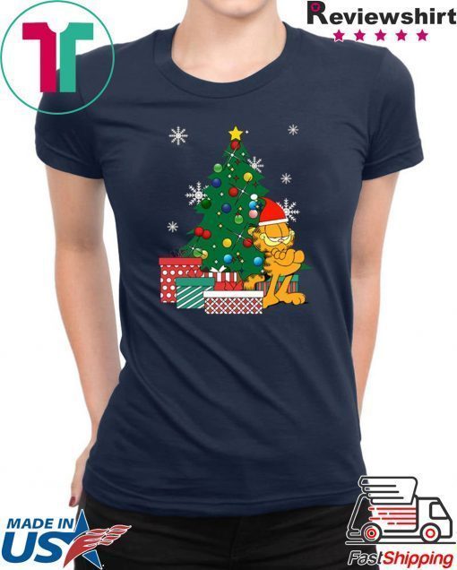 Garfield Around The Christmas Tree T-Shirt