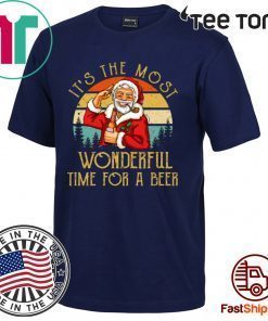 It's The Most Wonderful Time For A Beer Budweiser Beer Classic T-Shirt