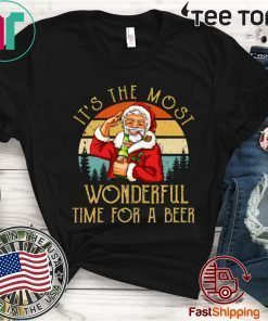 It's The Most Wonderful Time For A Beer Dos Equis Beer Xmas 2020 T-Shirt