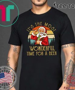 It's The Most Wonderful Time For A Beer Heineken Beer Vintage Xmas T-Shirt