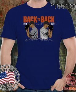 Jacob Degrom Back To Back Offcial T-Shirt