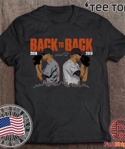 Jacob Degrom Back To Back Offcial T-Shirt