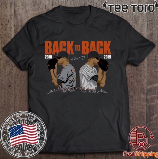 Jacob Degrom Back To Back Offcial T-Shirt