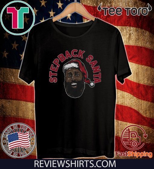 James Harden Stepback Santa Tee Shirt