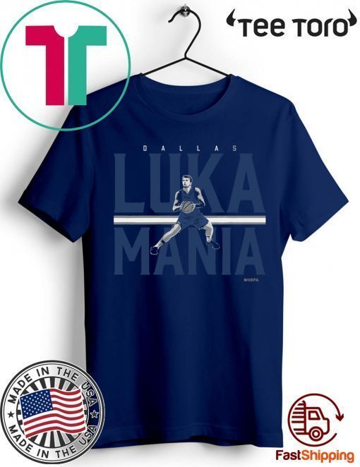 Luka Doncic Luka Mania T-Shirt NBPA Officially Licensed