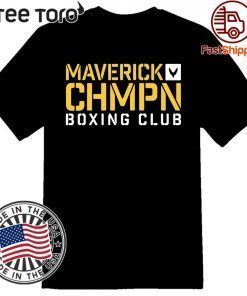 MAVERICK CHAMPION BOXING SHIRT - LIMITED EDITION