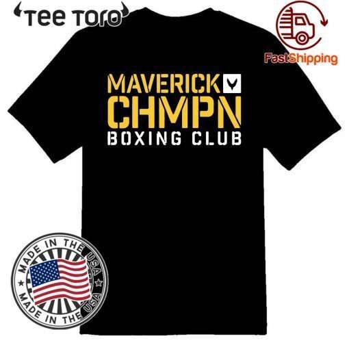 MAVERICK CHAMPION BOXING SHIRT - LIMITED EDITION