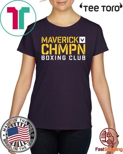 MAVERICK CHAMPION BOXING SHIRT - LIMITED EDITION