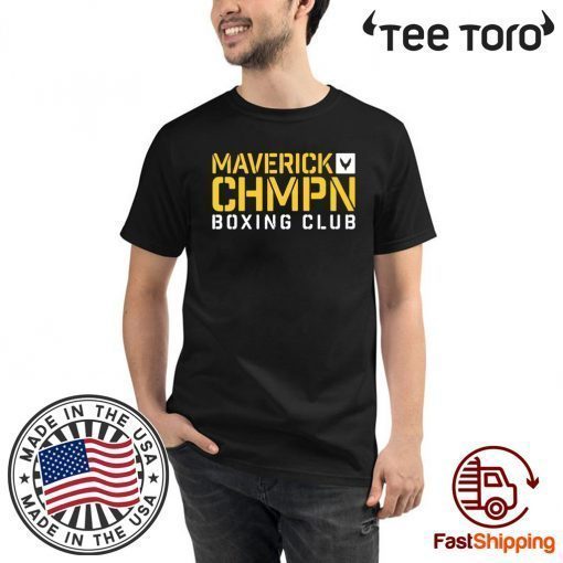 MAVERICK CHAMPION BOXING SHIRT - LIMITED EDITION