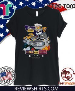 Mike’s diner dumbo gumbo LSU Tigers 11-9-19 Alabama Crimson Tide Tee Shirt