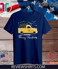 Minnesota Vikings pickup truck Merry Christmas Tee Shirt