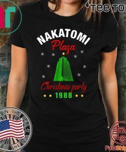 Offcial New Nakatomi Plaza Christmas Party 1988 T-Shirt