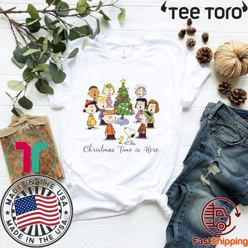 Peanuts Christmas Time Shirt - Offcial Tee