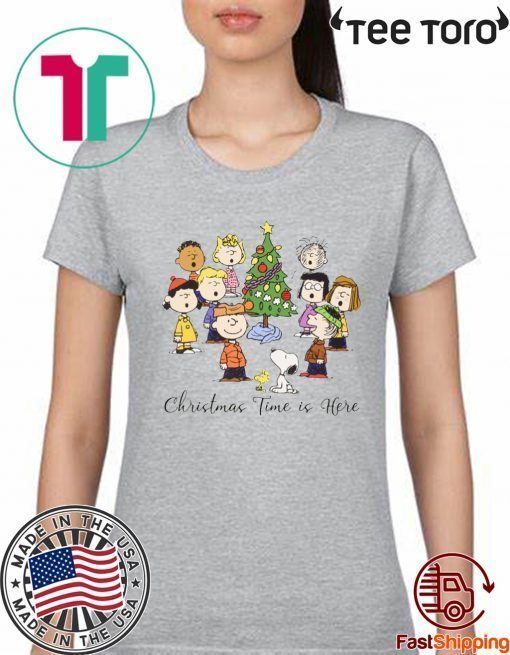 Peanuts Christmas Time Shirt - Offcial Tee