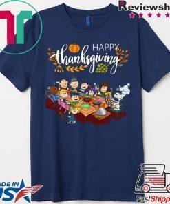 Peanuts Friends Party Thanksgiving Shirt