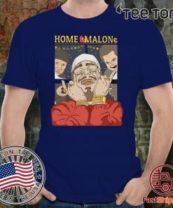 Post Malone Christmas Home Malone 2020 T-Shirt