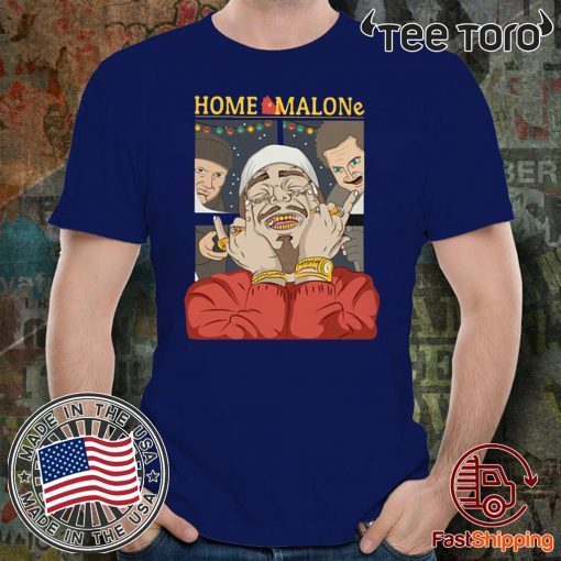 Post Malone Christmas Home Malone 2020 T-Shirt