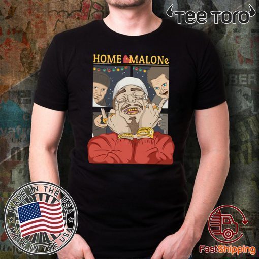 Post Malone Christmas Home Malone 2020 T-Shirt