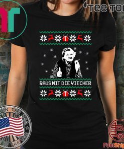 Raus mit die Viecher Christmas Unisex T-Shirt