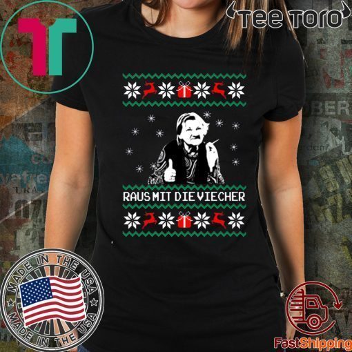 Raus mit die Viecher Christmas Unisex T-Shirt