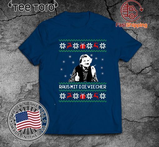 Raus mit die Viecher Christmas Unisex T-Shirt