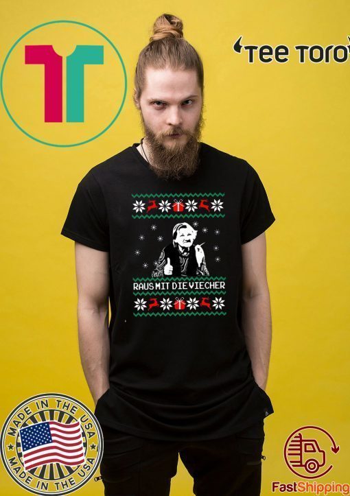 Raus mit die Viecher Christmas Unisex T-Shirt