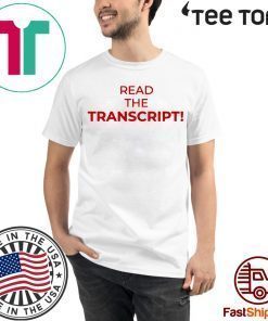 Read The Transcript For Edition T-Shirt