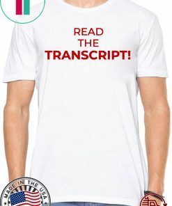 Read The Transcript Unisex T-Shirt