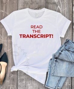 USA Read the Transcript Shirt