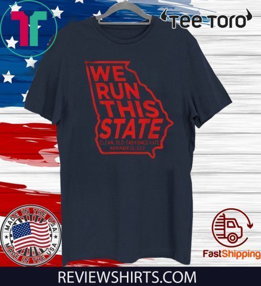 Run This State Tee Shirt