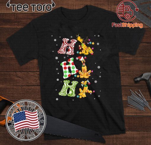 Santa Pluto Ho Ho Ho Christmas 2020 T-Shirt