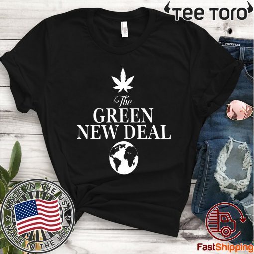 THE GREEN NEW DEAL SHIRT - OFFCIAL TEE