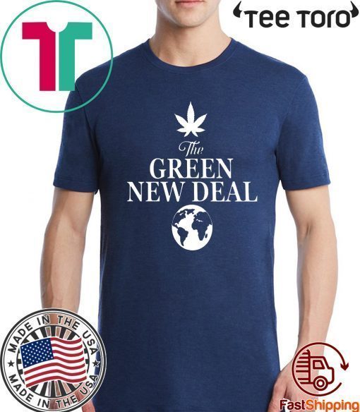 THE GREEN NEW DEAL SHIRT - OFFCIAL TEE