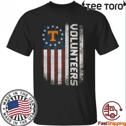 Tennessee Volunteers Betsy Ross flag T Shirt