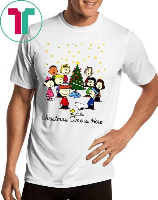 The Peanuts Gang Christmas Time Is Here Snoopy Shirt