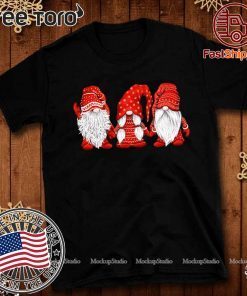 Three Gnomes in red Christmas For 2019 T-Shirt