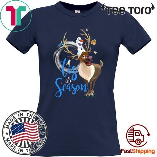 Tis The Season Olaf And Sven Frozen Shirt - Offcial Tee