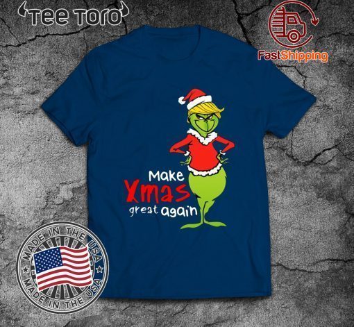 Trump Grinch Make Xmas Great Again Christmas Offcial T-Shirt