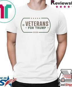 Veterans for Trump Tee Shirt