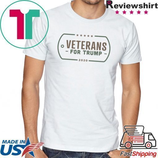 Veterans for Donald Trump 2020 Shirts