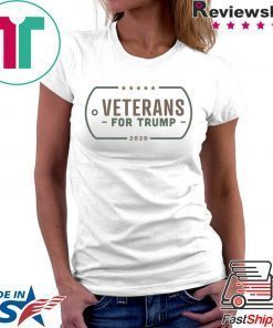 Veterans for Trump Tee Shirt