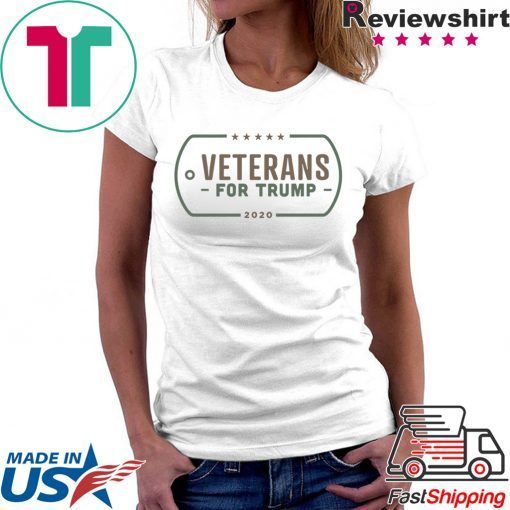 Veterans for Trump Tee Shirt