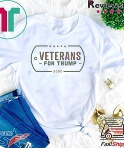 Veterans for Donald Trump 2020 Shirts